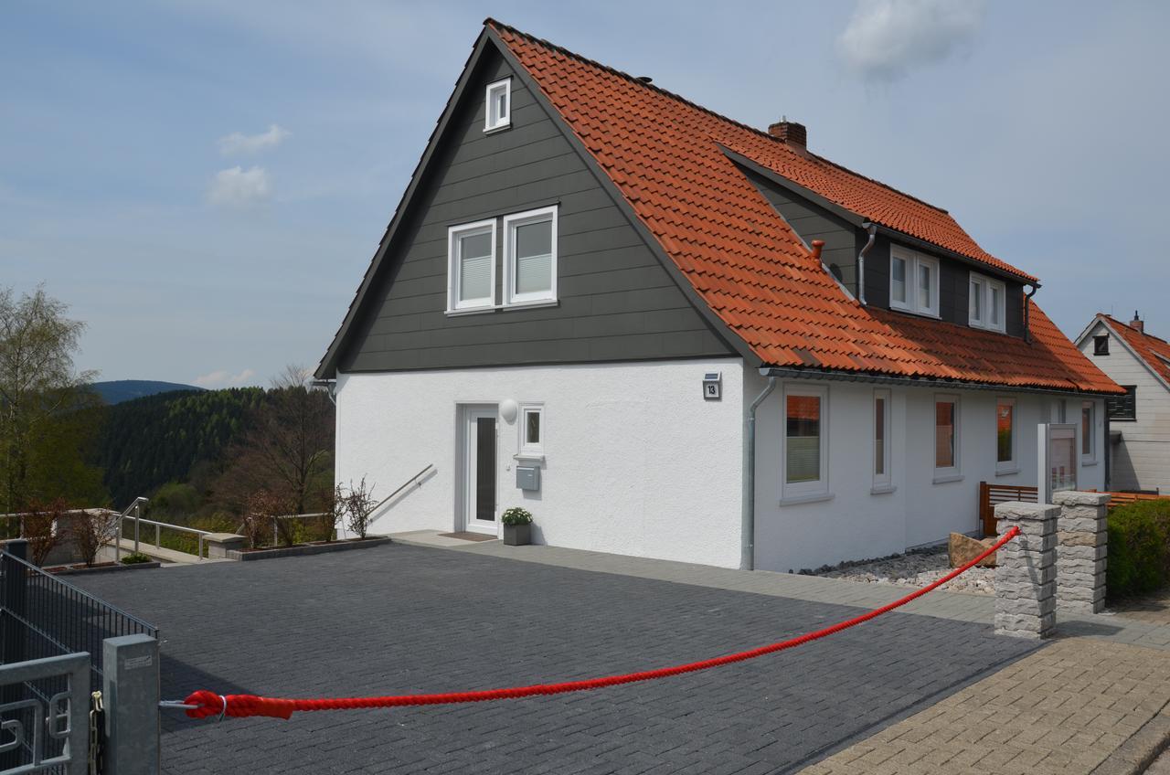 Landhaeuser Bergwiese - Ferienhaus Hoehenblick Sankt Andreasberg Luaran gambar